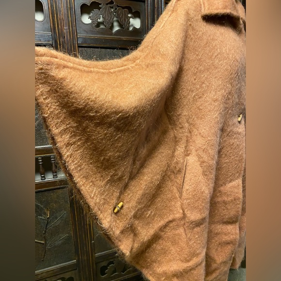 Vintage Guy Laroche “Diffusion”Paris. Mohair cape Circa 198O - Picture 4 of 10